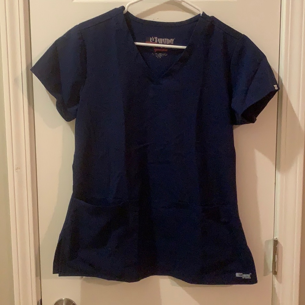 Grey’s Anatomy by Brack Navy Scrub Top